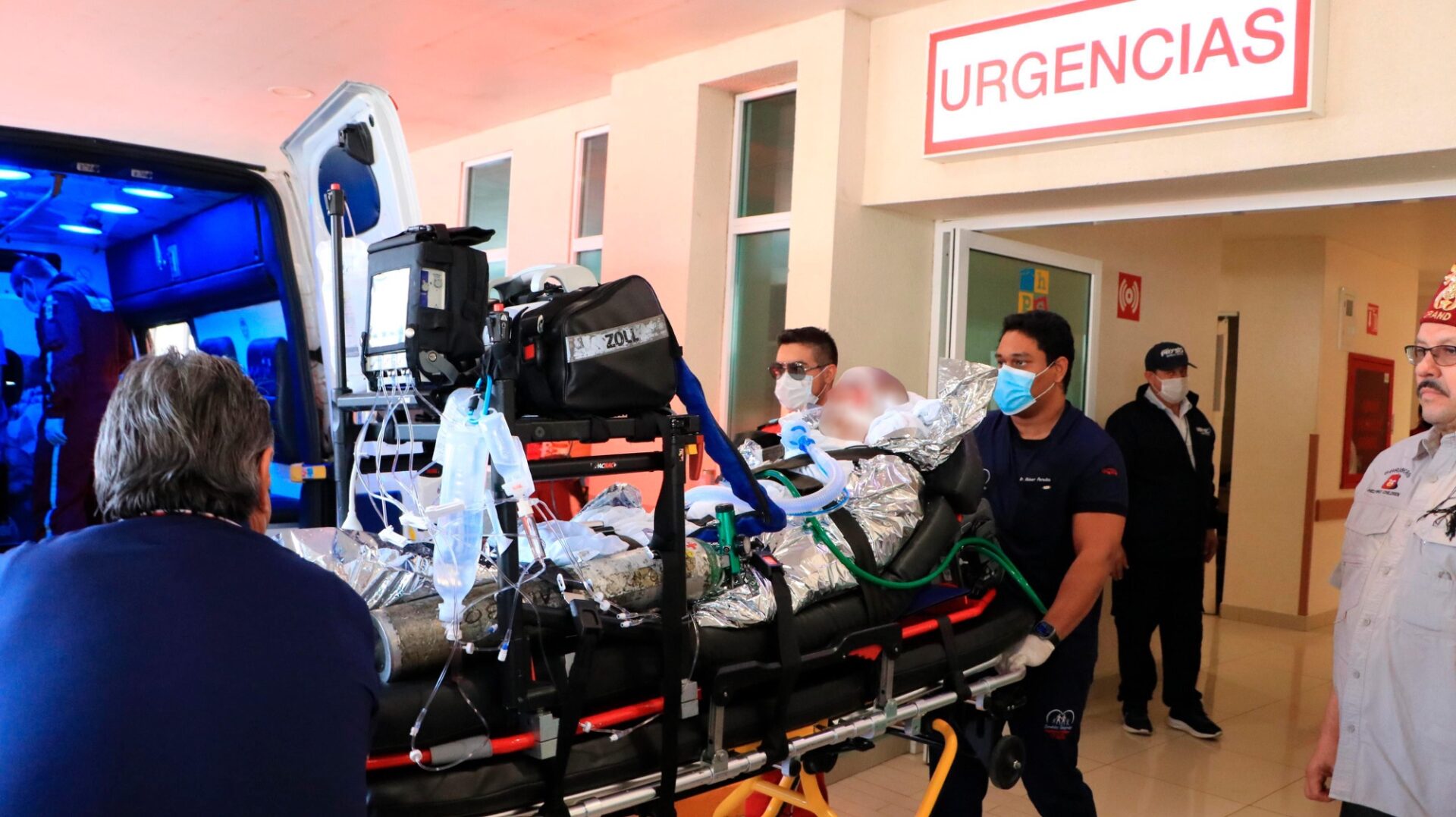 Trasladan a adolescente de 14 años que sufrió quemaduras en el 80% de ...