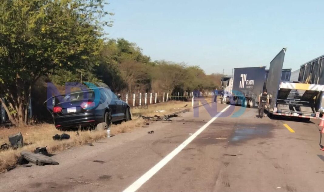 Choque entre trailer y auto deja un fallecido y tres heridos en ...